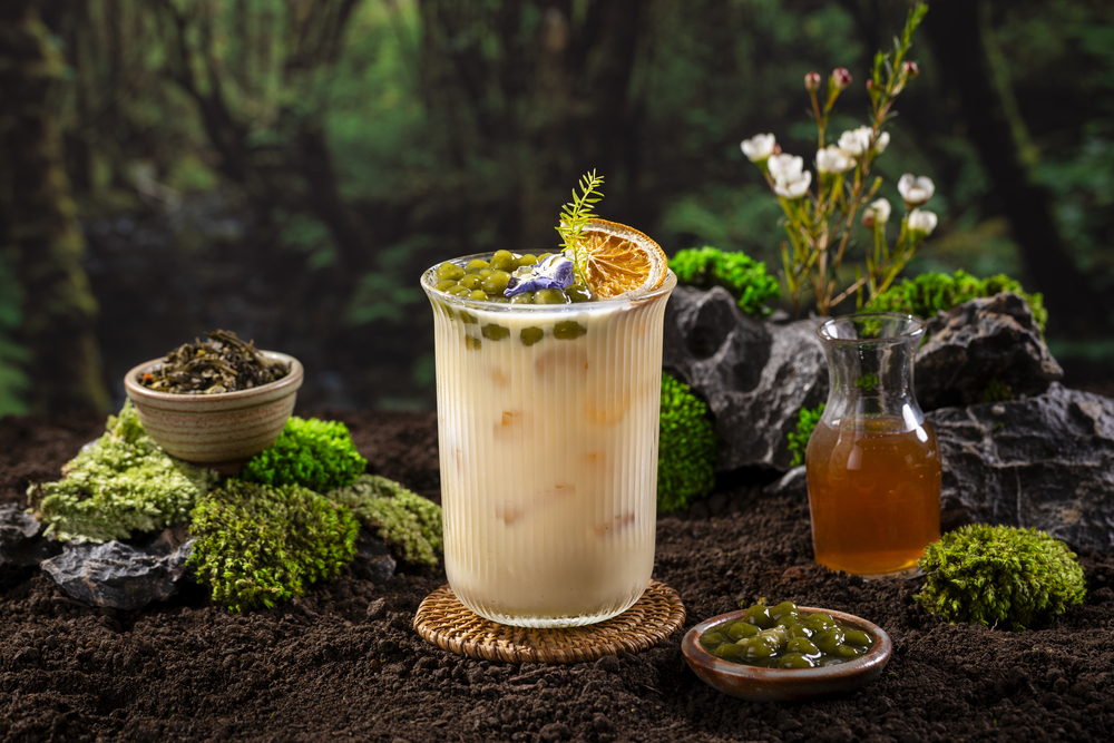 olong hoa đào trắng